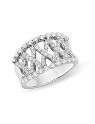1 Carat Diamond 14K White Gold Ring