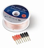 Belkin Blue Series PureAV 18 AWG Speaker Wire with Pins 15m