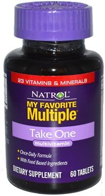 New - Natrol My Favorite Multiple Take One - 60 Tablets