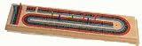 Triple Track Cribbage Board