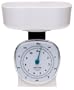 Salter 135 11-Pound Kitchen Scale with Clear Bowl, White