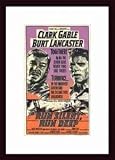 Run Silent Run Deep, Art Poster by Unknown Artist, with Wood Frame, poster size: 11 x 17