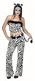 Pony Express - Sexy Zebra Leopard size 6-8 Adult Halloween Costume 536
