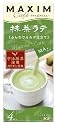 マキシム カフェメニュー抹茶ラテ 4P&times;6個