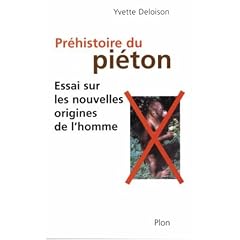 La Pr�histoire du pi�ton