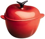 Le Creuset 2-1/4-Quart Apple Casserole, Red