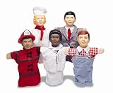 Learning Resources Multicultural Career Puppets, Set I