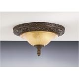 Murray Feiss Casbah Palladio Two-Light Flush Mount Ceiling Light
