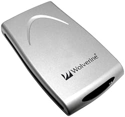 Wolverine Data Portable Series 100GB External Hard Drive USB 2.0 ( 2100 )