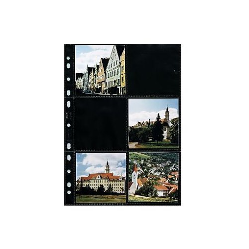 Hama Photoh&uuml;llen A4, Schwarz, 10 x 15 cm