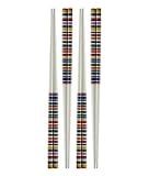 Rainbow Stripes Chopsticks by Typhoon - 4 Pairs
