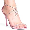 457-MANDY pink satin-size 9