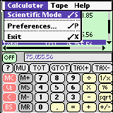 tApCalcCPA Desk Calculator with tape