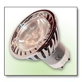 1 x GU10 High Power Cree LED's 3 x 1w = 50w Halogen