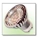 1 x GU10 High Power Cree LED's 3 x 1w = 50w Halogen