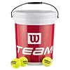 Wilson Uni Tennisb�lle Team W Trainer im Eimer, gelb, T1311B