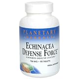 Planetary Herbals Echinacea Defense Force, 748 mg, Tablets, 90 tablets (Pack of 2)