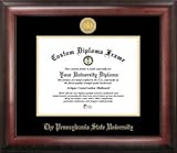 Penn State Nittany Lions Gold Embossed Diploma Frame