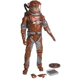 Star Trek Enterprise Doctor Phlox (r) away team EVA suit action figure