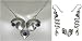 Earring and Necklace Sets Sterling Silver and Amethyst Gemstones Handmade Indian Jewelry(snklcs096)