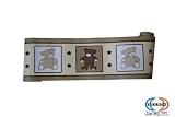 GEENNY Wall Border For Boutique Teddy Bear 13 PCS Crib Bedding Set