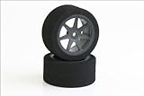 Kyosho ATS Moosgummireifen 1/10 hinten 42sh carbon
