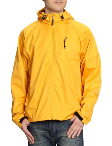 Bench Herren Softshell Jacke HOODED SOFT SHELL, zinnia, M, BMEA1174, OR056