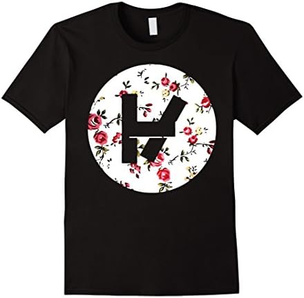 Men's Twenty One Floral TShirt Large Black