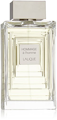 Lalique Hommage A L'homme Eau de Toilette Spray for Men, 3.3 Ounce