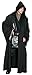 Jedi-Robe Men's Star Wars Anakin Skywalker Tunic Set And Robe Large Black