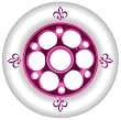 YAK Fleur Metal Core Wheel Purple 100mm