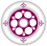 YAK Fleur Metal Core Wheel Purple 100mm