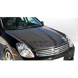 2003-2004 Infiniti G35 4DR Carbon Creations OEM Hood by Carbon Creations