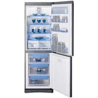 Indesit BAAN 13 VS - Réfrigérateur/congélateur - pose libre - 60 cm - 306 litres - congélateur bas - classe A+ - argenté(e) Indesit BAAN 13 VS - Réfrigérateur/congélateur - pose libre - 60 cm - 306 litres - congélateur bas - classe A+ - argenté(e)