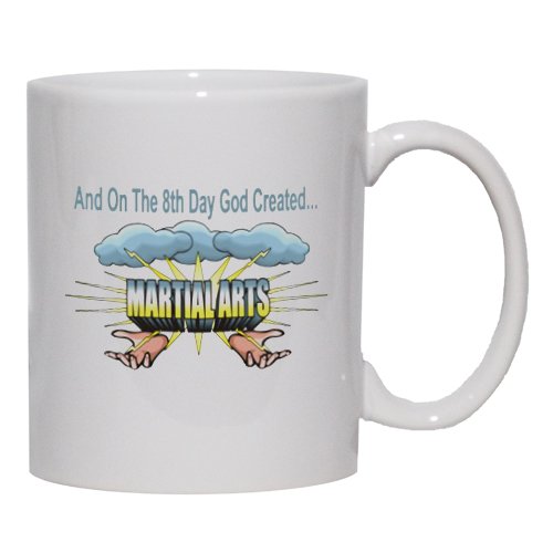And On The 8th Day God Created MARTIAL ARTS Mug for Coffee / Hot Beverage (choice of sizes and colors)