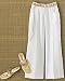 Spiegel Cropped Linen Pants