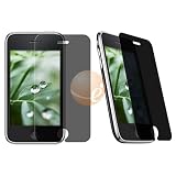 Apple iPhone 3G Premium Privacy Screen Filter + FREE Lint clearning Cloth