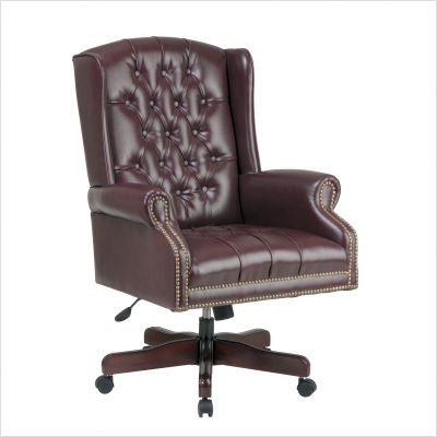 Traditional Office Chair - Deluxe High Back Traditional Executive Chair - Office Star - TEX220