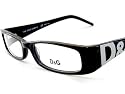 New Dolce & Gabbana D&G 1114 501 Optical Eyeglasses Black Frame 52-16-135