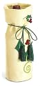 RUSS Christmas Traditions Plush Wine Bottle Tote Bag