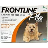 Frontline Plus 11 to 22 lbs. ( 3 month supply )