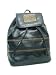 XOXO Vikki Black Leather Backpack