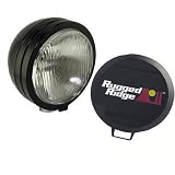 Rugged Ridge 15205.01 6" Black Round HID Off-Road Light