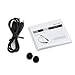 Rymemo 2015 Newest Universal Wireless Bluetooth 4.1 Music Stereo Sports Headset Headphone Vibration Neckband Style for iPhone Samsung (Purple-Black)