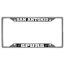 FANMATS NBA San Antonio Spurs Chrome License Plate Frame