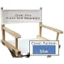 OASIS Director Chair Seat & Back Set w Two Metal Insert Guides and Velcro Cup HolderMade in USA3 Years Warranty