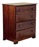 Kalani 4 Drawer Dresser in Espresso Finish By Da Vinci Baby Furniture