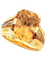 Ann Harrington Jewelry 14k Yellow Gold 14x10 mm Cushion Ring Setting