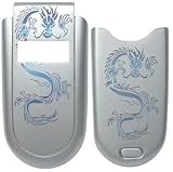 Blue Dragon - Motorola V180/ V186 Faceplate Cell Phone Cover - V180/ V186 Cell Phone Front Cover and Battery Door Cover Hard Face plate