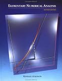 Elementary Numerical Analysis